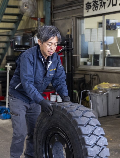 名交タイヤについて